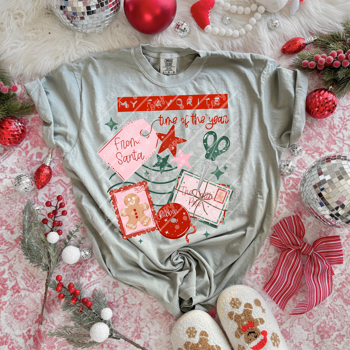 Favorite time of the year wrapping (exclusive) DTF Transfer