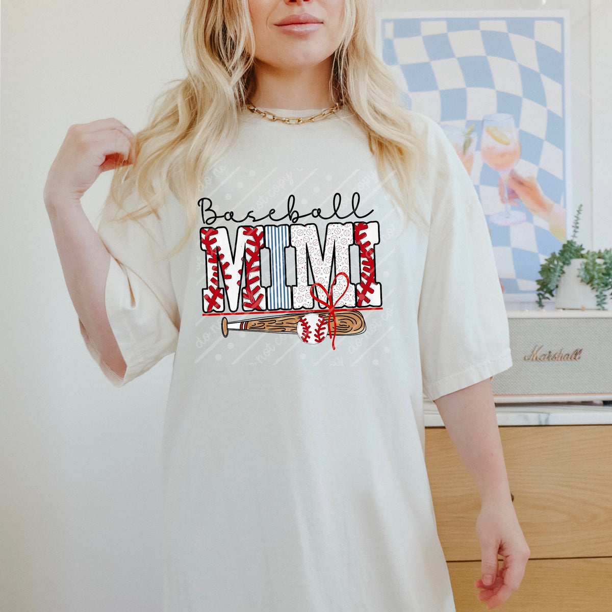 Baseball Mimi (MZ) DTF Transfer