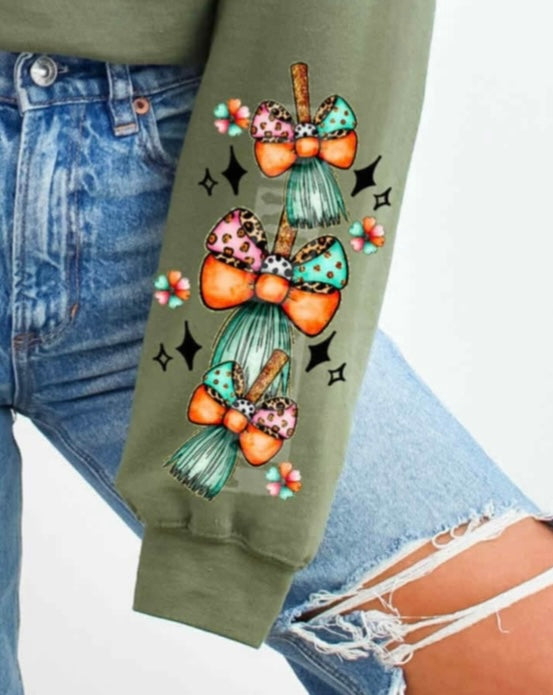 Salem witch sleeve 107304 DTF transfer