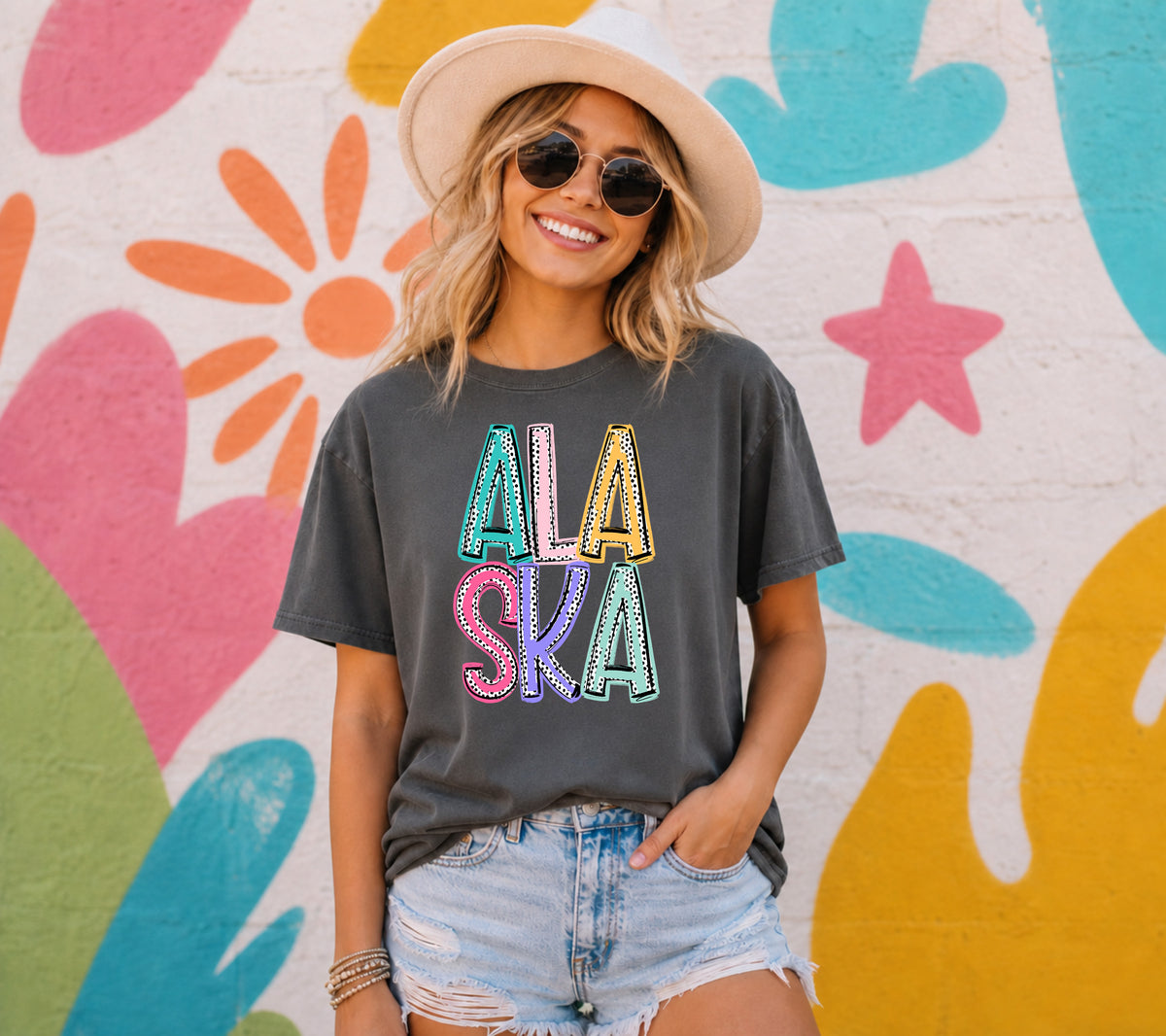 Alaska Dixie Dot States (S&G) DTF Transfer