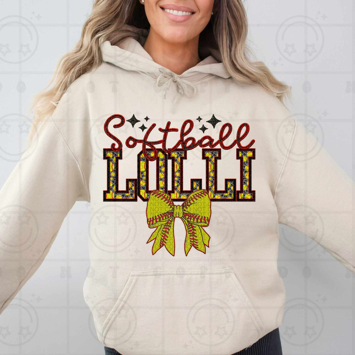 Softball lolli (HW) 79317 DTF transfer
