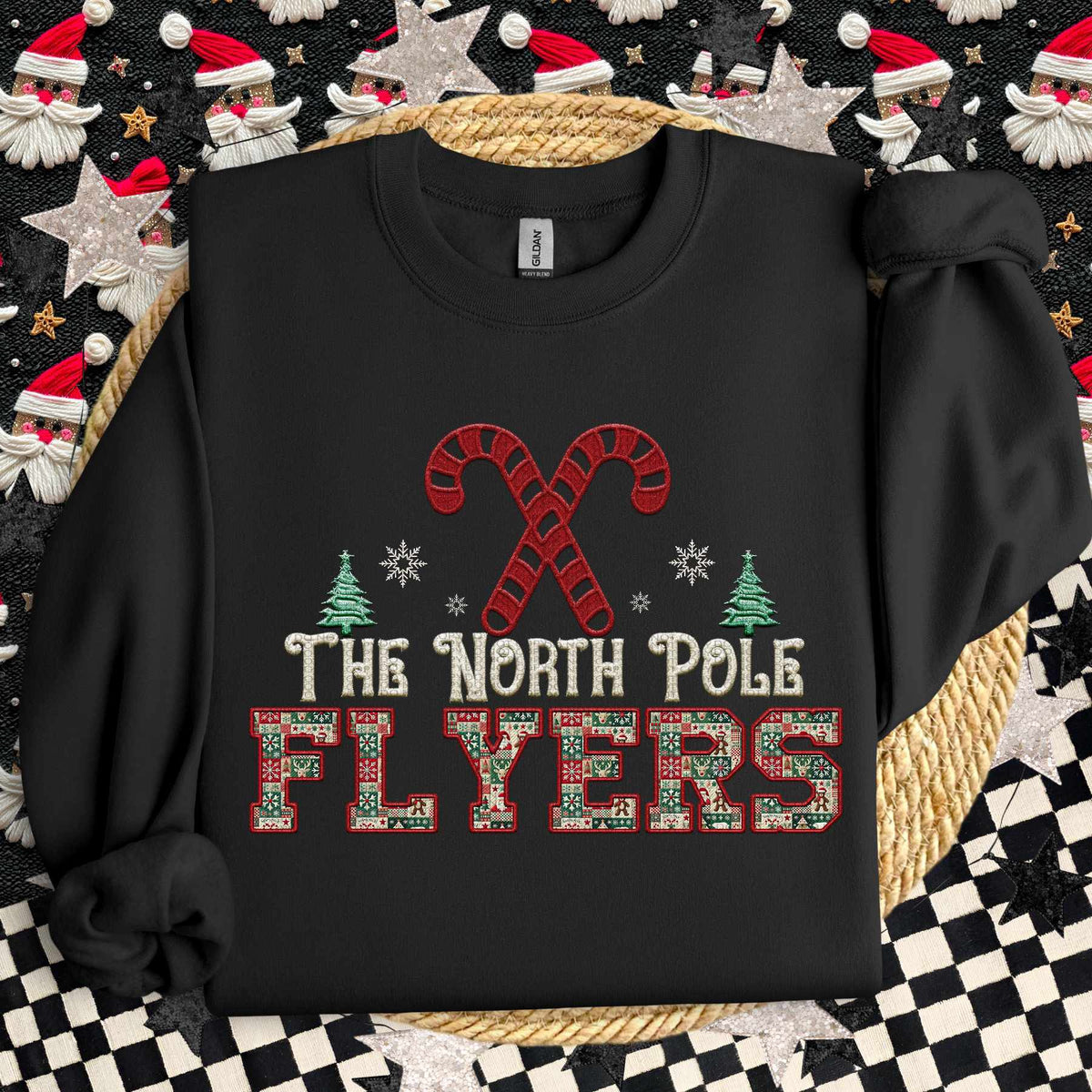 The North Pole flyers 65334 DTF transfer