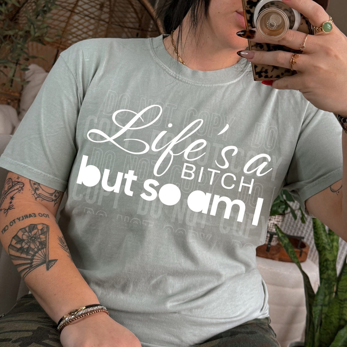 Life’s a bitch but so am i (SBB) DTF Transfer