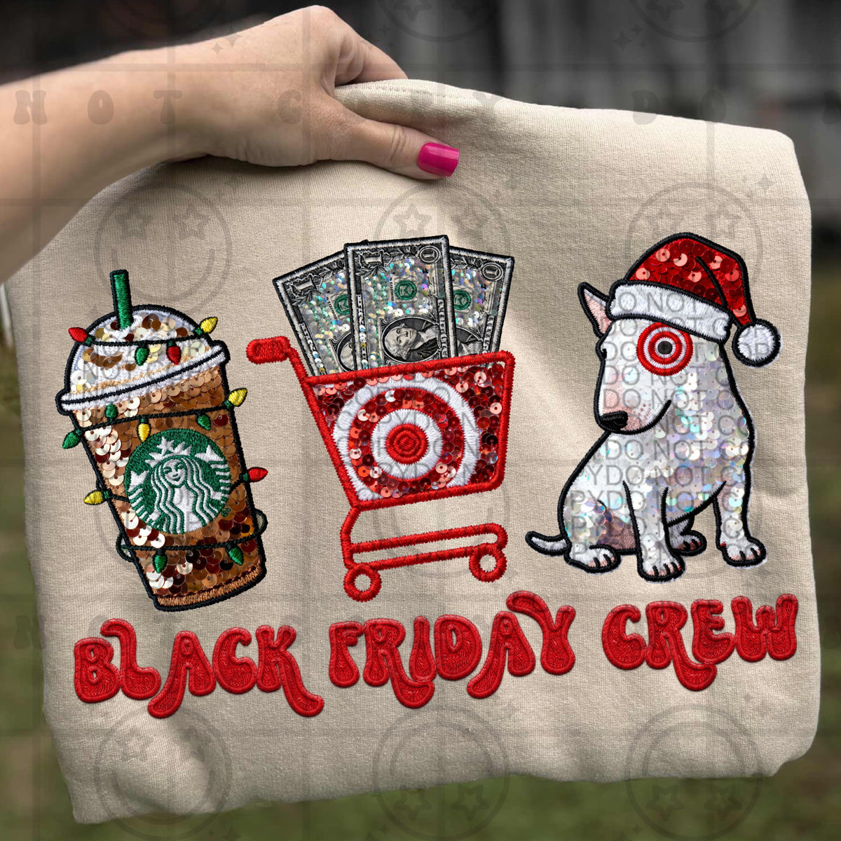 Black Friday Crew (HW) DTF transfer