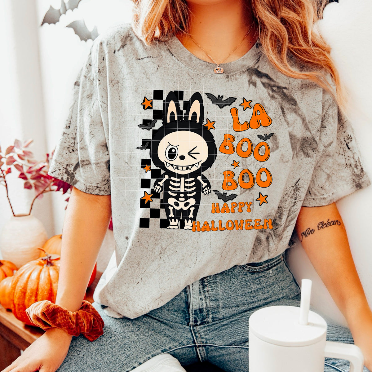 Skeleton boo boo (sarcastic momma) 113743 DTF transfer