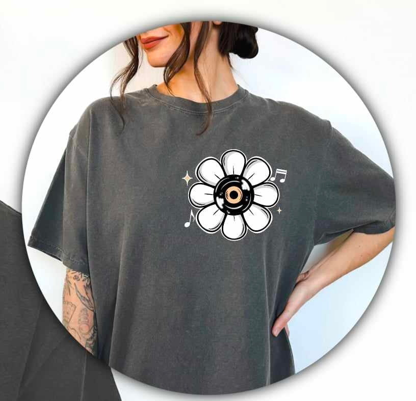 Music is good for the soul WHITE pocket (CSC) 77034 DTF transfer