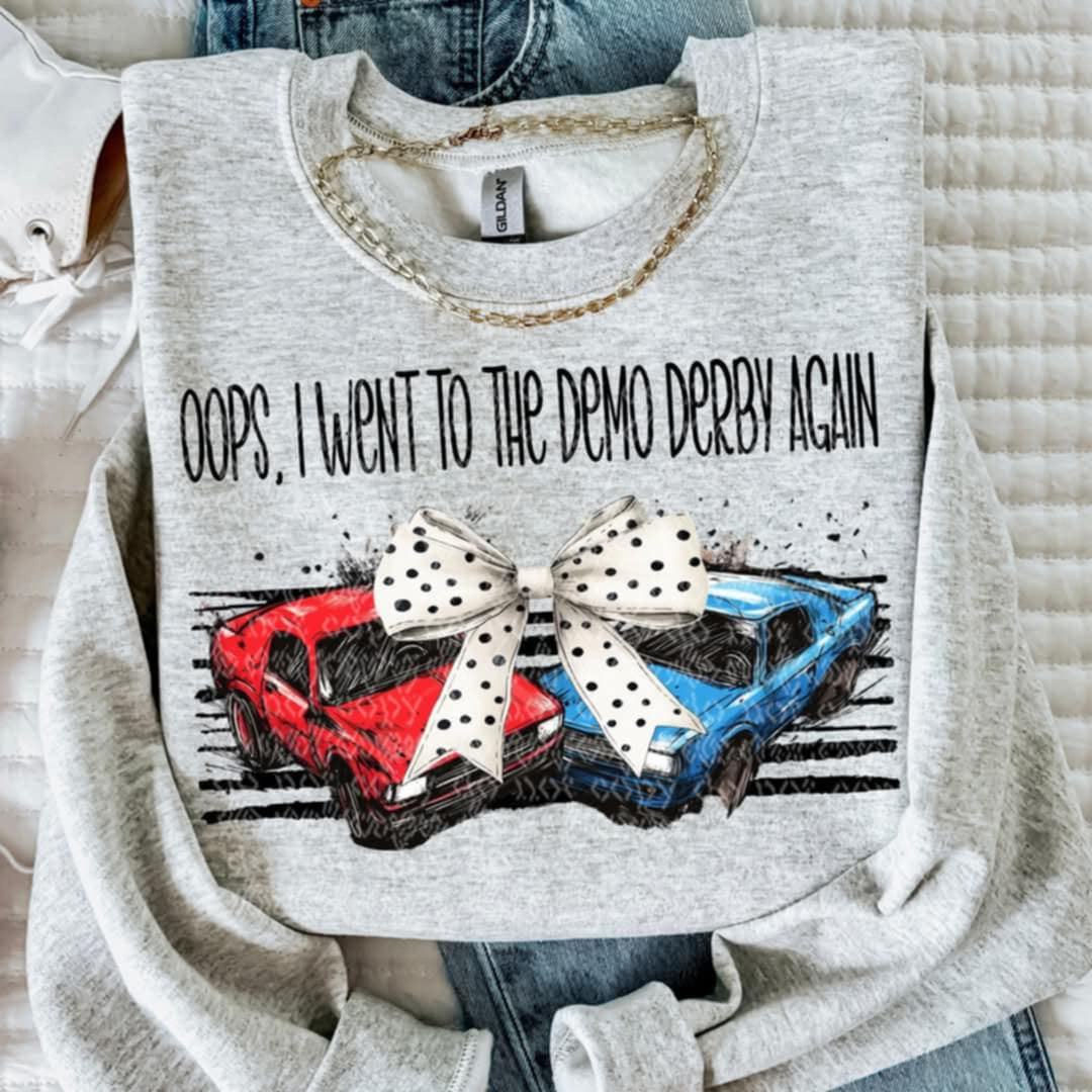 Oops, I went to the demo derby again (TTD) 85832 DTF transfer