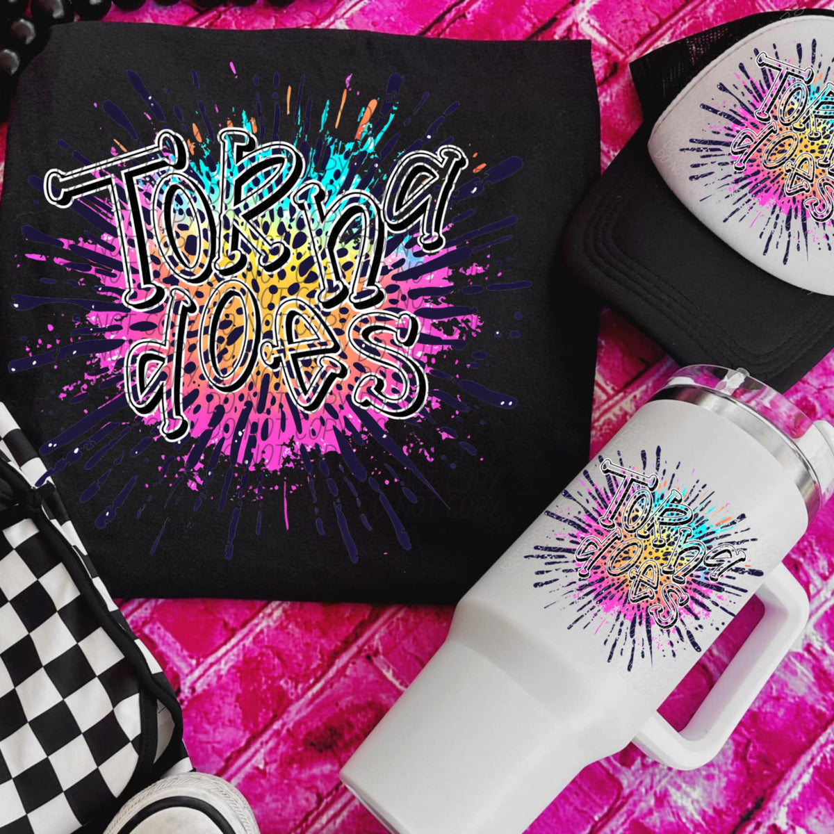 Colorful Burst Mascots (City)