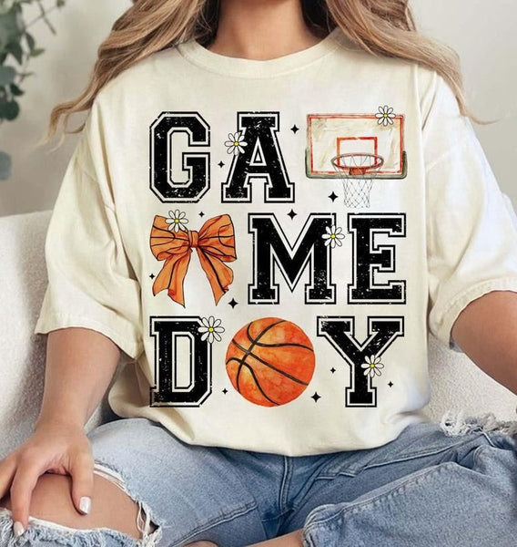 Game day basketball items 64780 DTF transfer