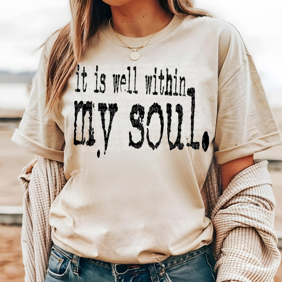 It is well with my soul. (TTD) 94810 DTF transfer