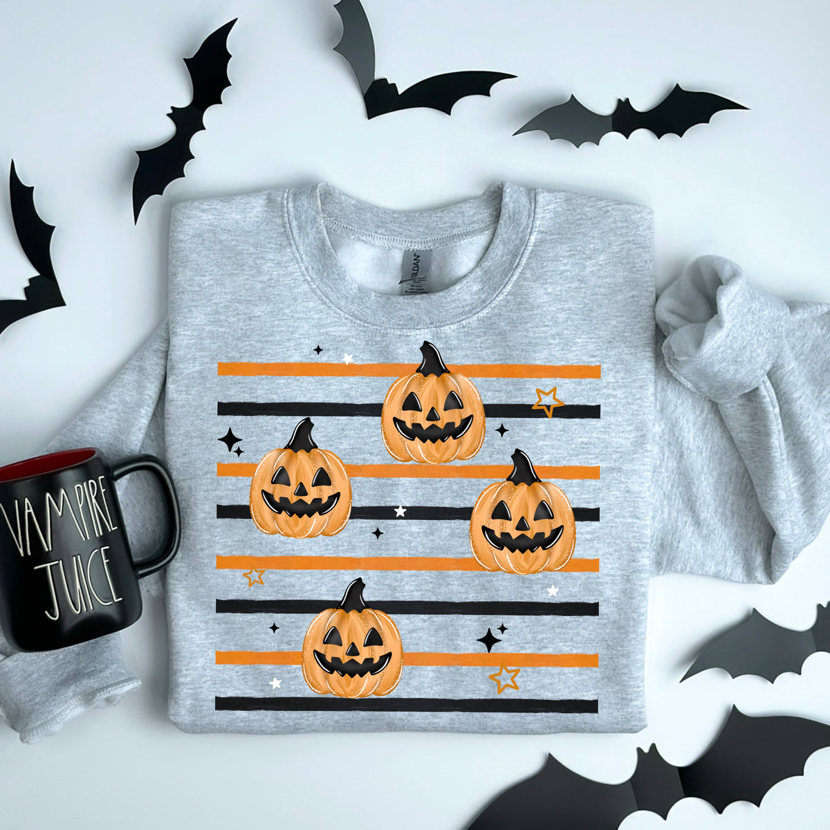 Pumpkin stripe (CSC) DTF Transfer