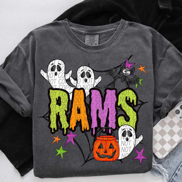 Rams Halloween (City) DTF transfer