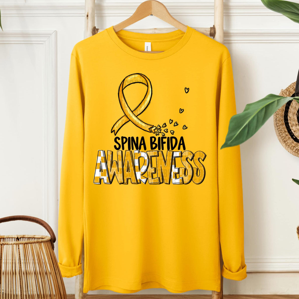 Spina Bifida awareness (SDD) 107707 DTF transfer