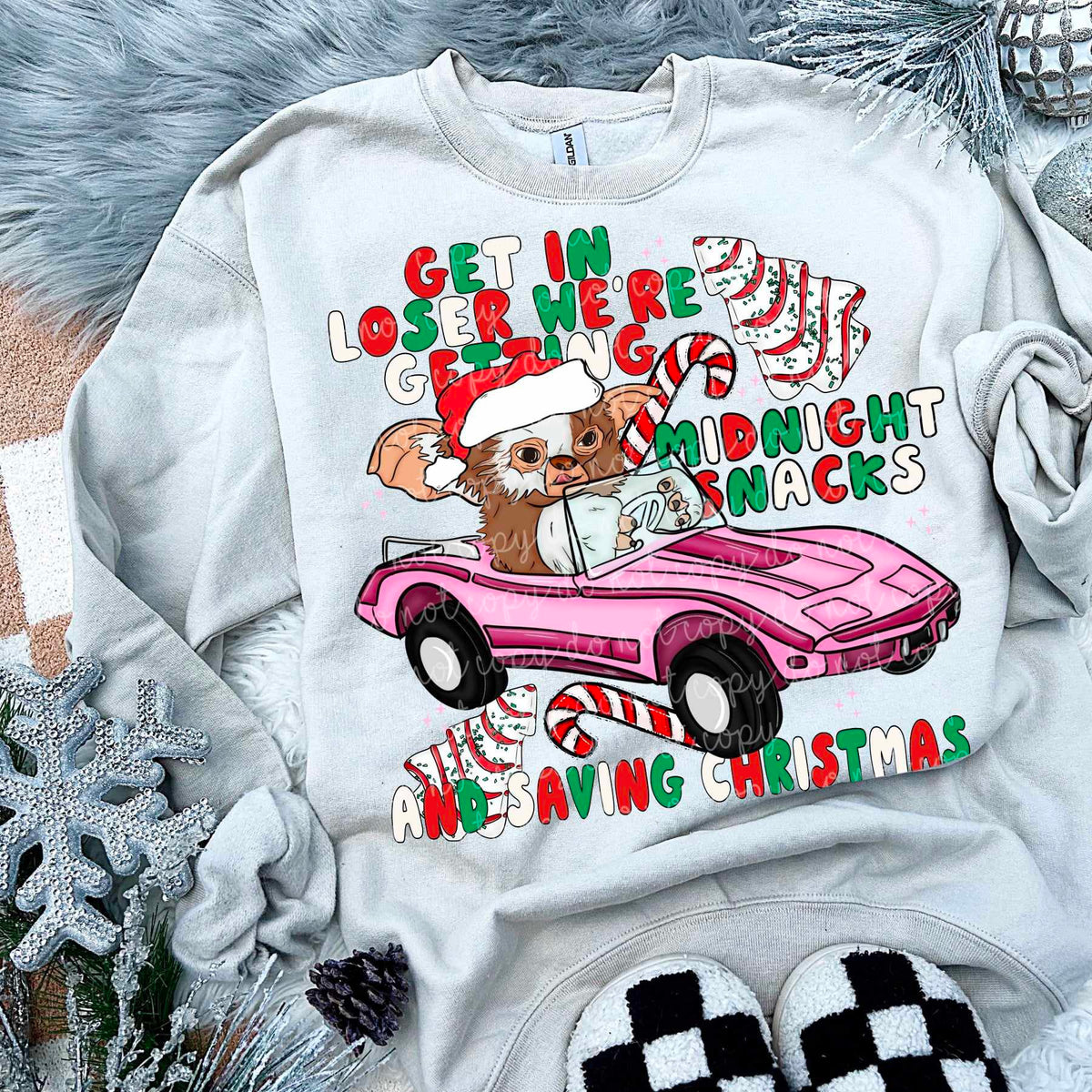 Get in loser we’re getting midnight snacks 67537 DTF transfer