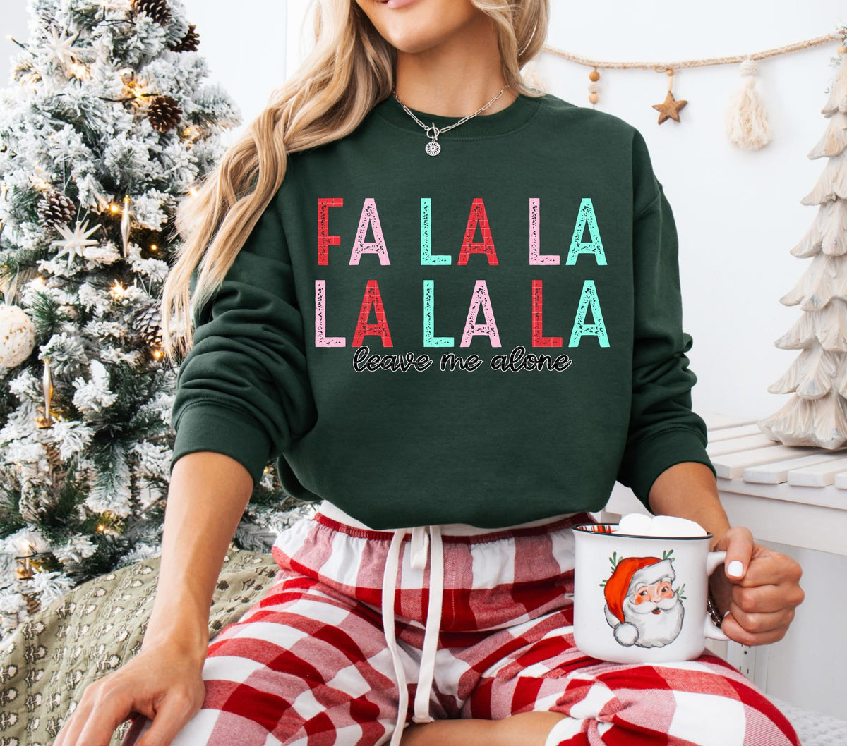 Fa La La Leave me alone plain (Linda) DTF Transfer