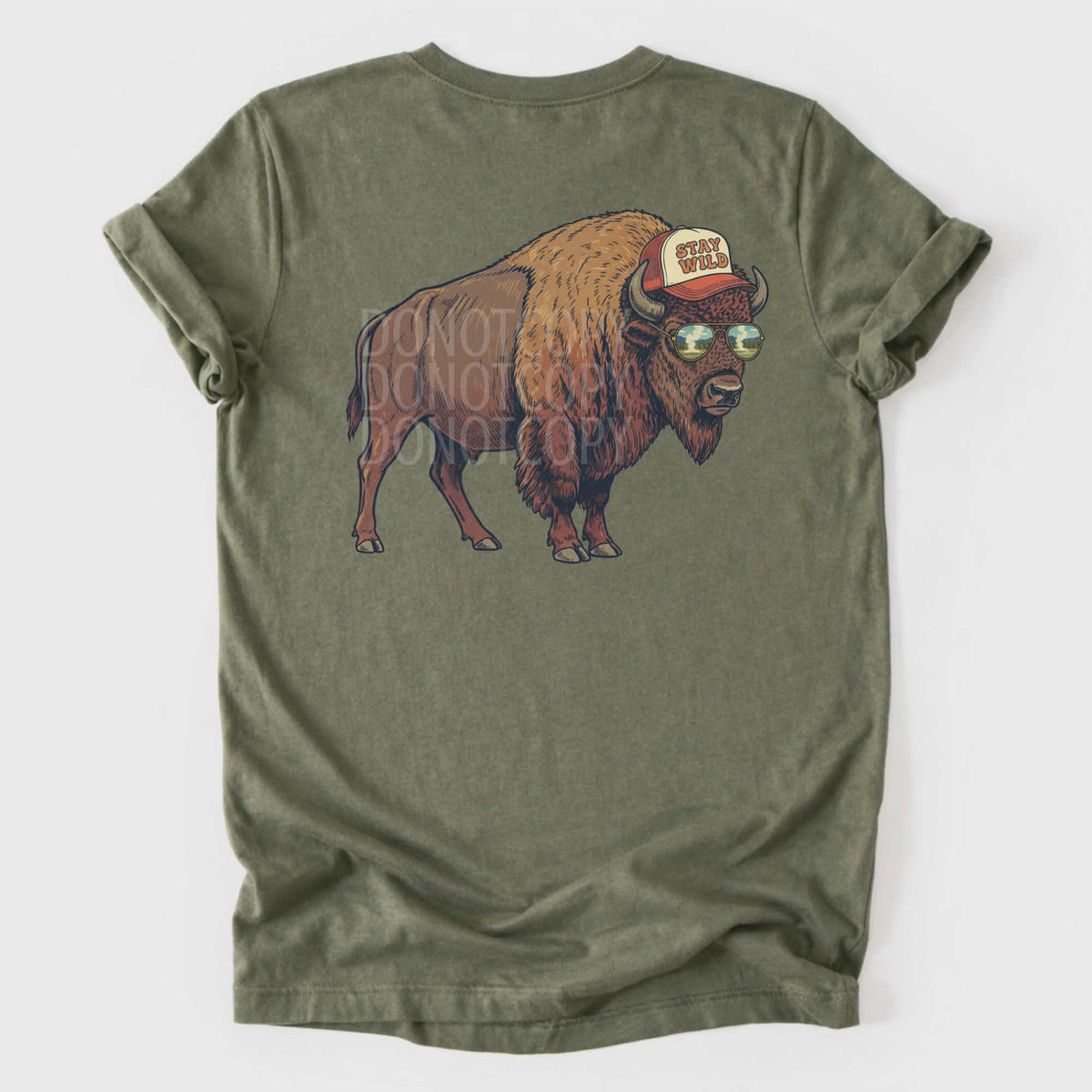 Stay wild bull (CSG) DTF Transfer