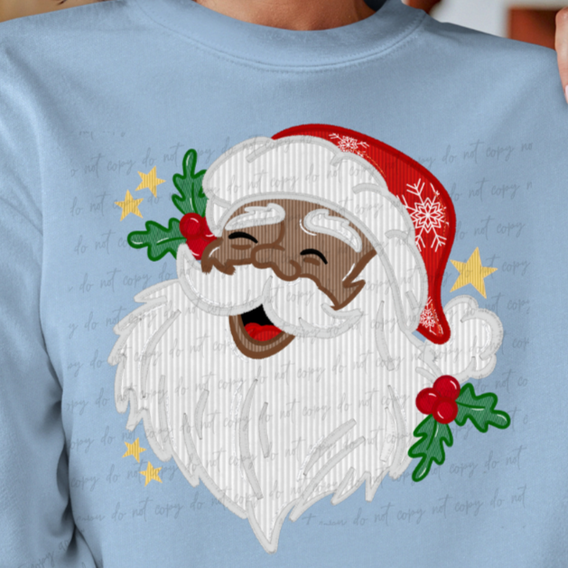 Santa (FRONT ONLY) 117313 DTF Transfer