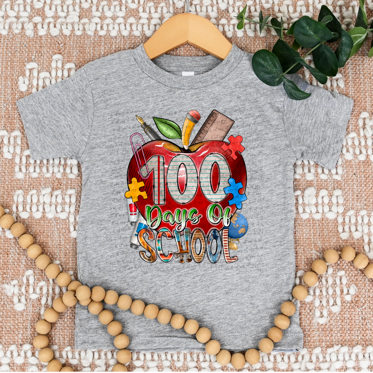 100 Days Of School (RD) DTF Transfer