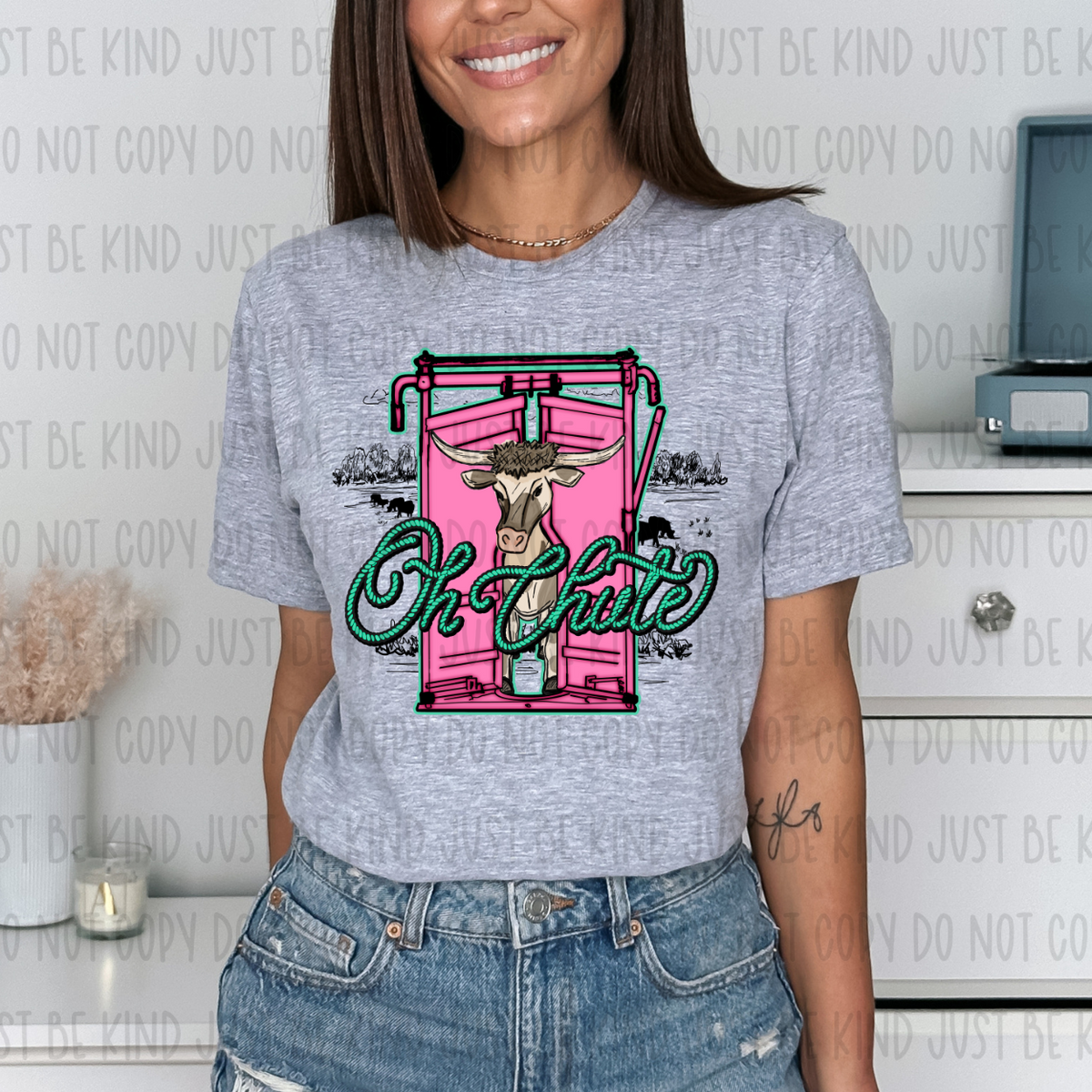 Oh Chute (Kayndi) 72377 DTF Transfer