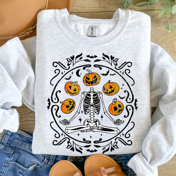 Skelly Pumpkins black-38269-DTF transfer