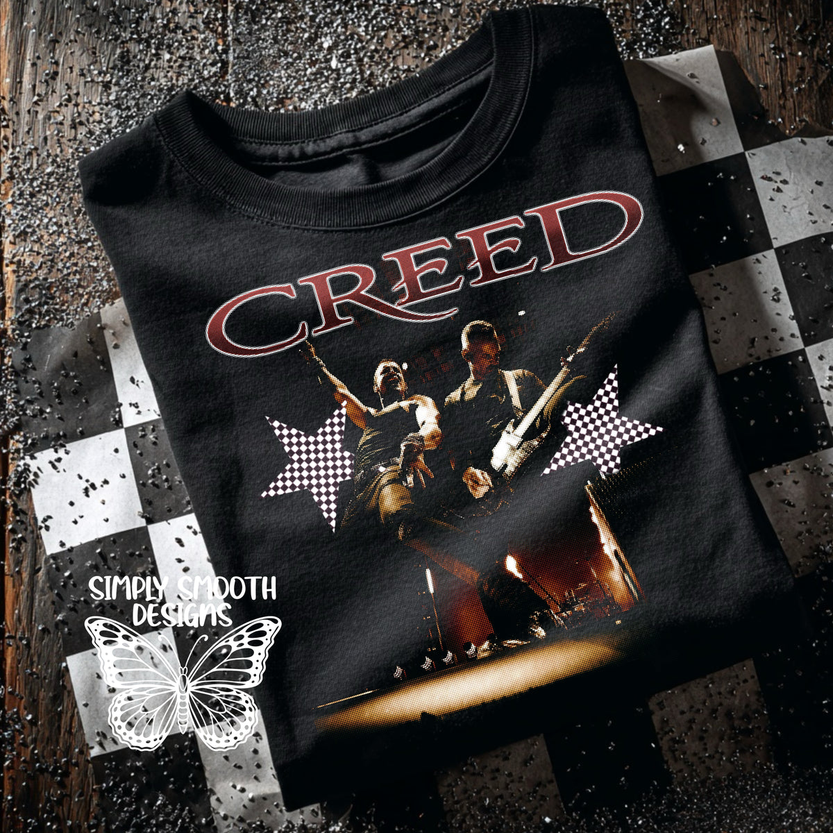 C singers sketch with stars (SSD) DTF Transfer