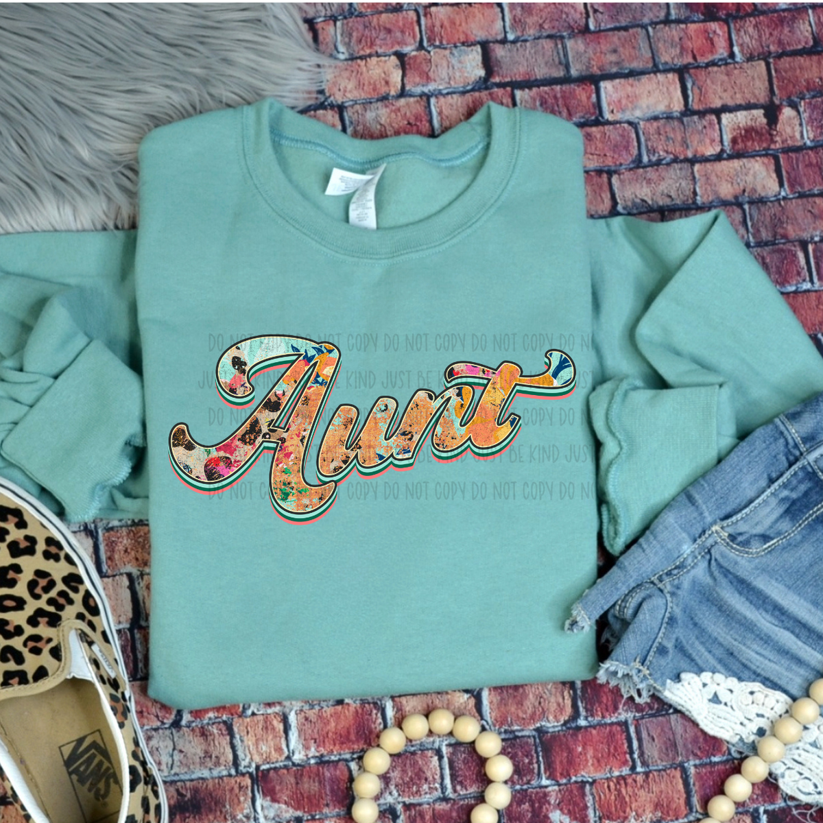 Aunt Groovy (Kayndi) 72927 DTF Transfer