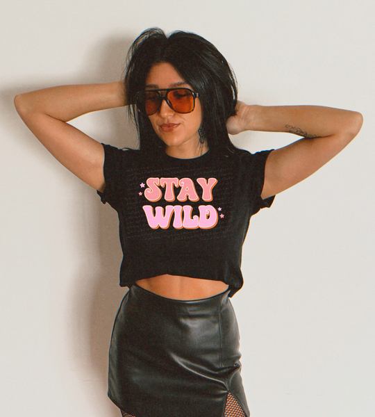 stay wild pink 29890 DTF transfer