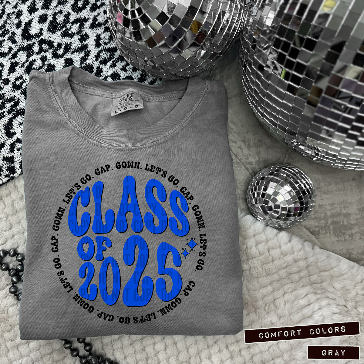 Class of 2025 Blue (Caplinger) DTF transfer