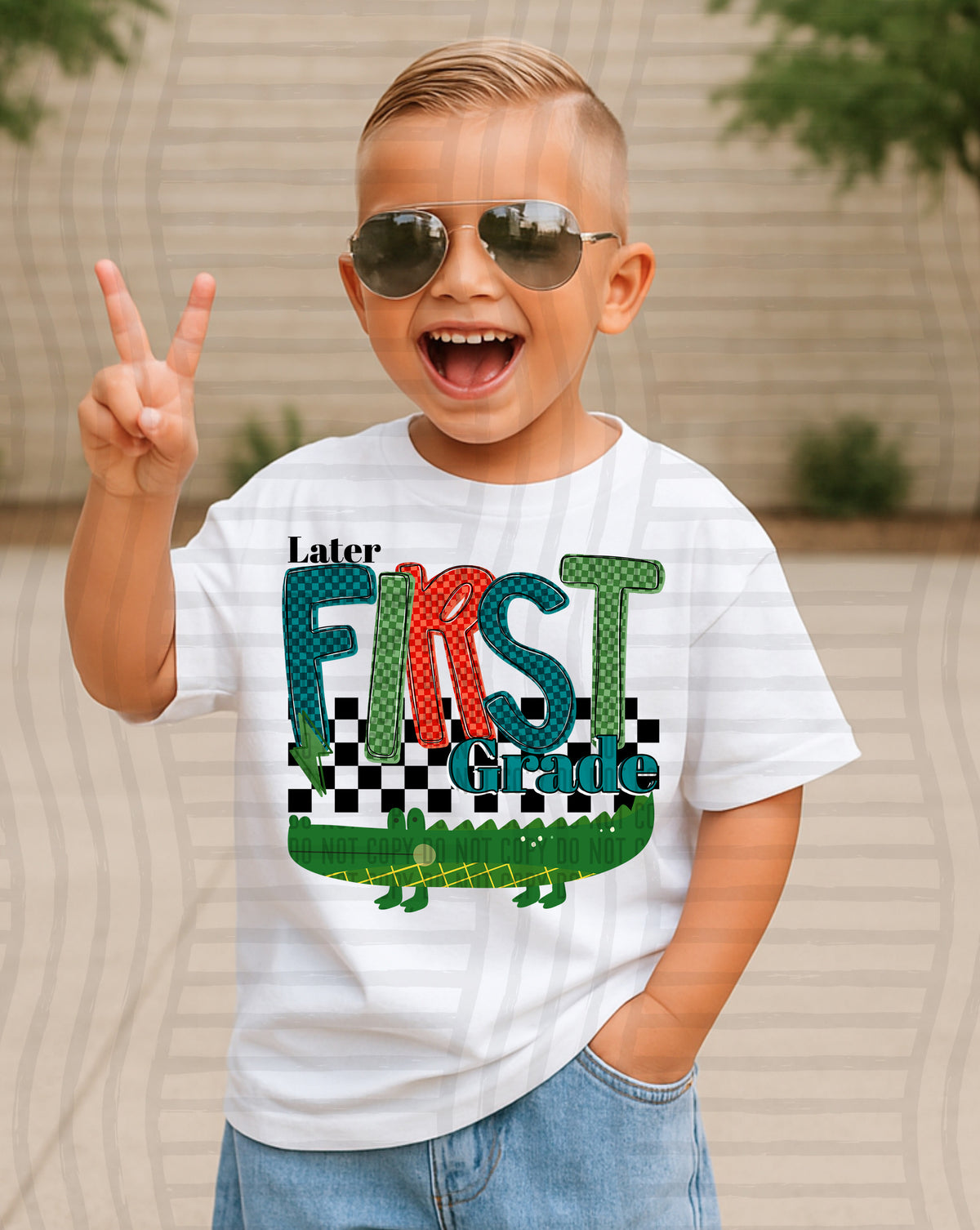 later first grade boy (Caplinger) DTF Transfer