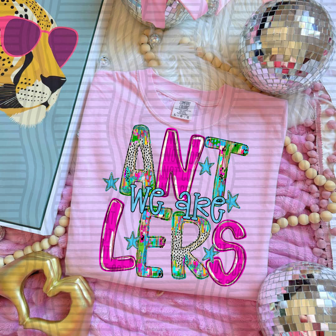 Antlers preppy luxe (Caplinger) DTF transfer