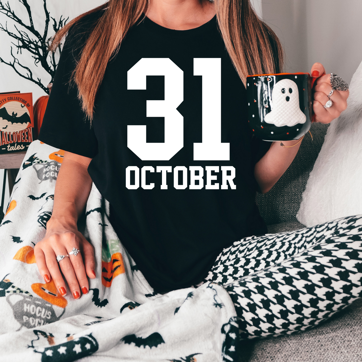 October 31 White 3051 DTF TRANSFER