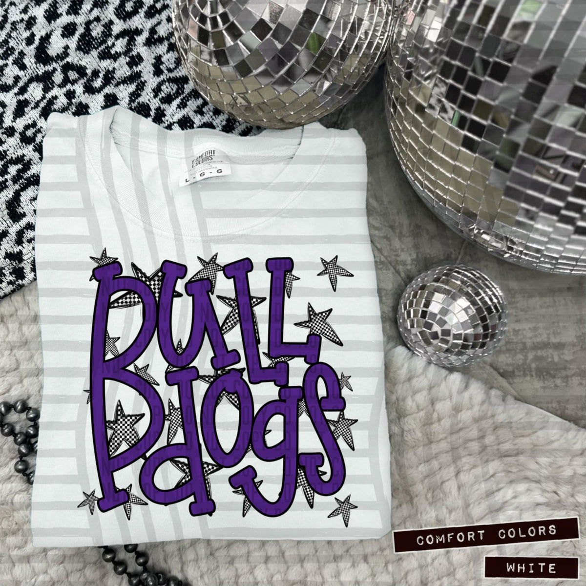 Purple Staggered Mascots (Caplinger)