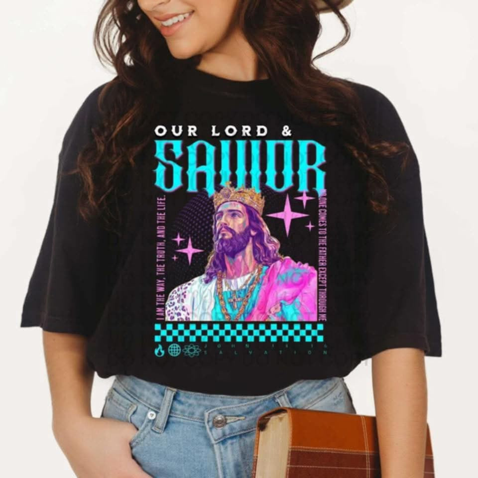 Our lord & savior 103960 DTF transfer