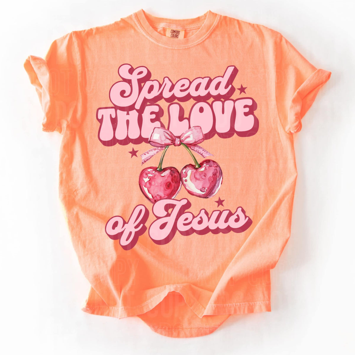 Spread the love of Jesus 87220 DTF transfer
