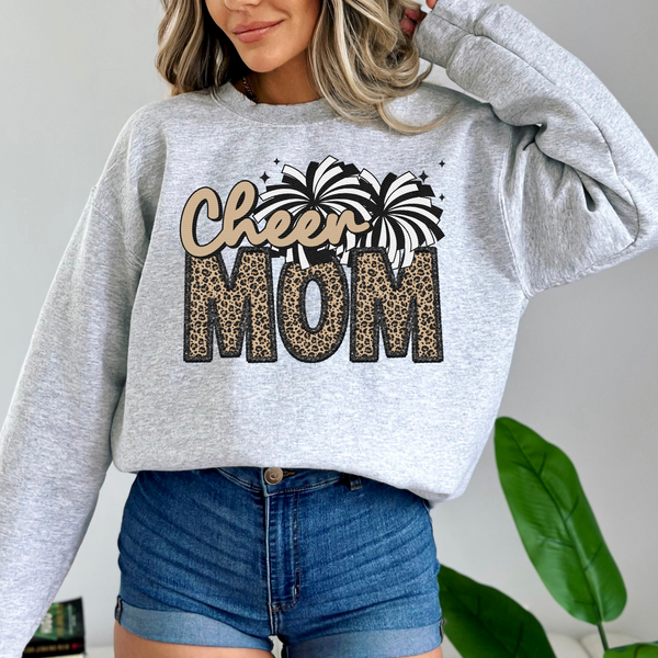 Cheer Mom (Leopard) 3093 DTF transfer