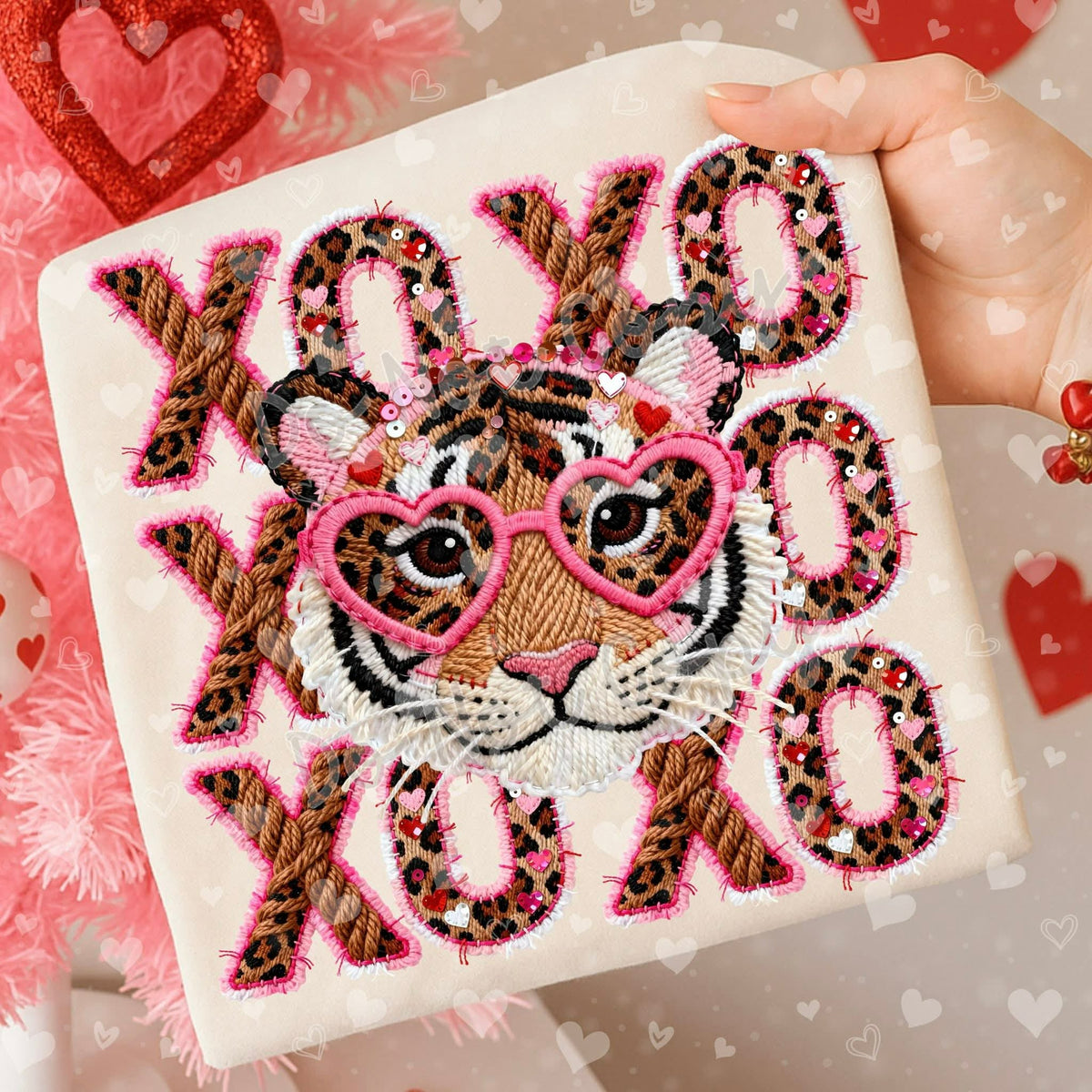 Xoxo tiger (Virgo) DTF Transfer