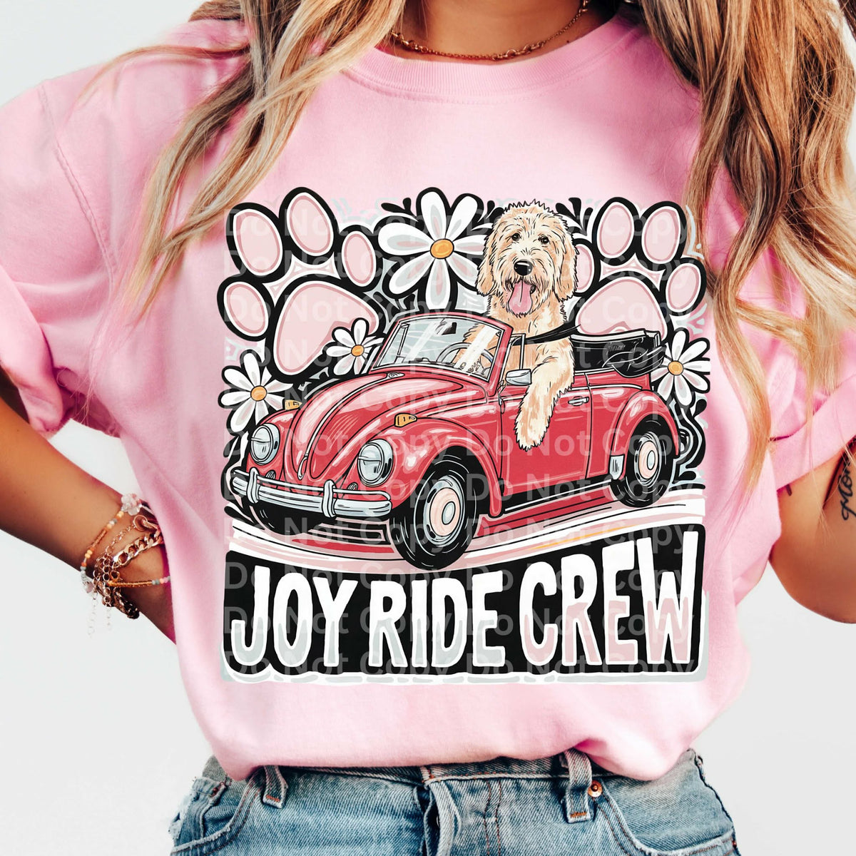 Joyride crew dog (irene) DTF Transfer