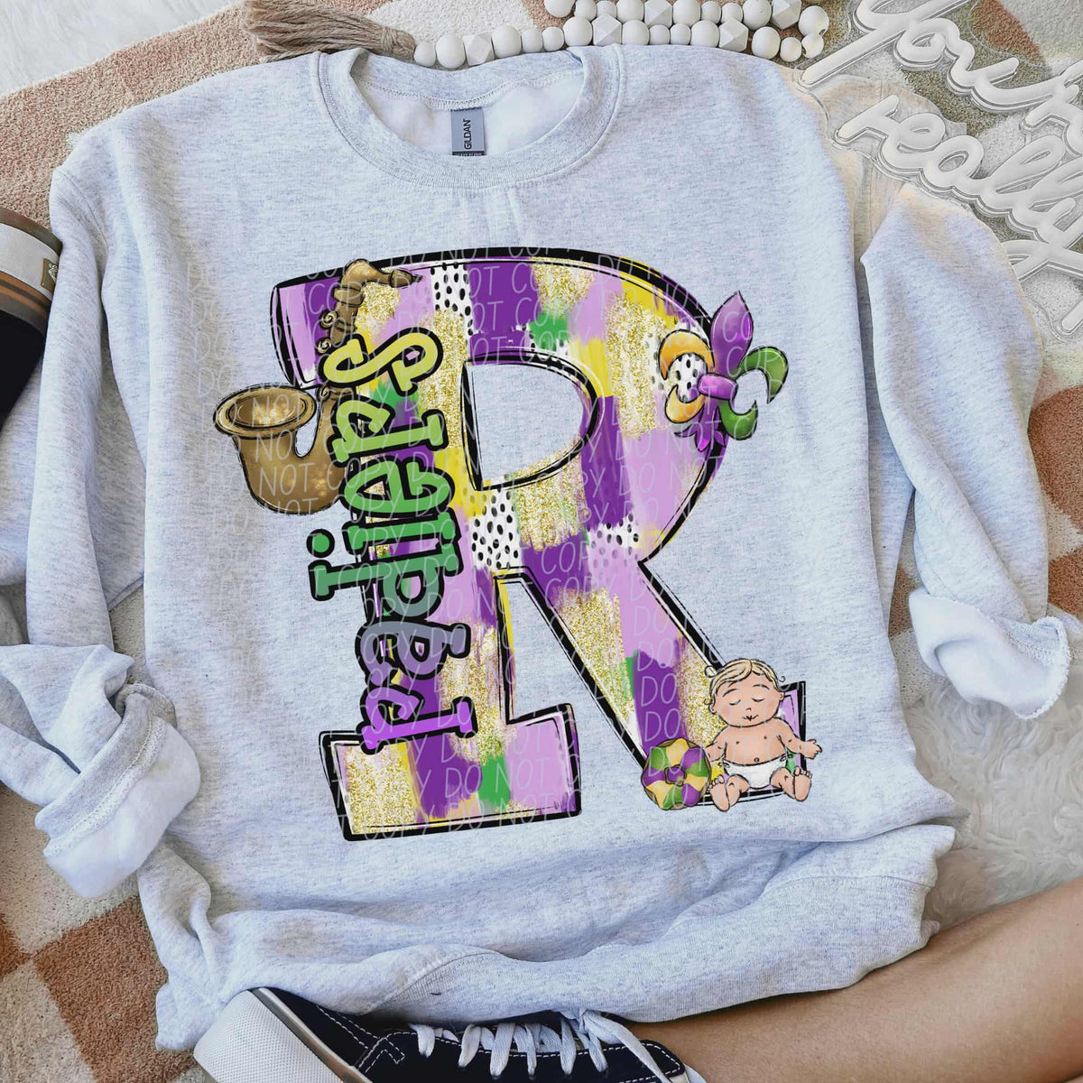 Raiders Mardi Gras (city) DTF Transfer