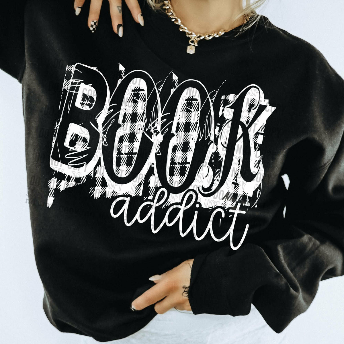 Book Addict Plaid Sunday Special DTF transfer (Copy)
