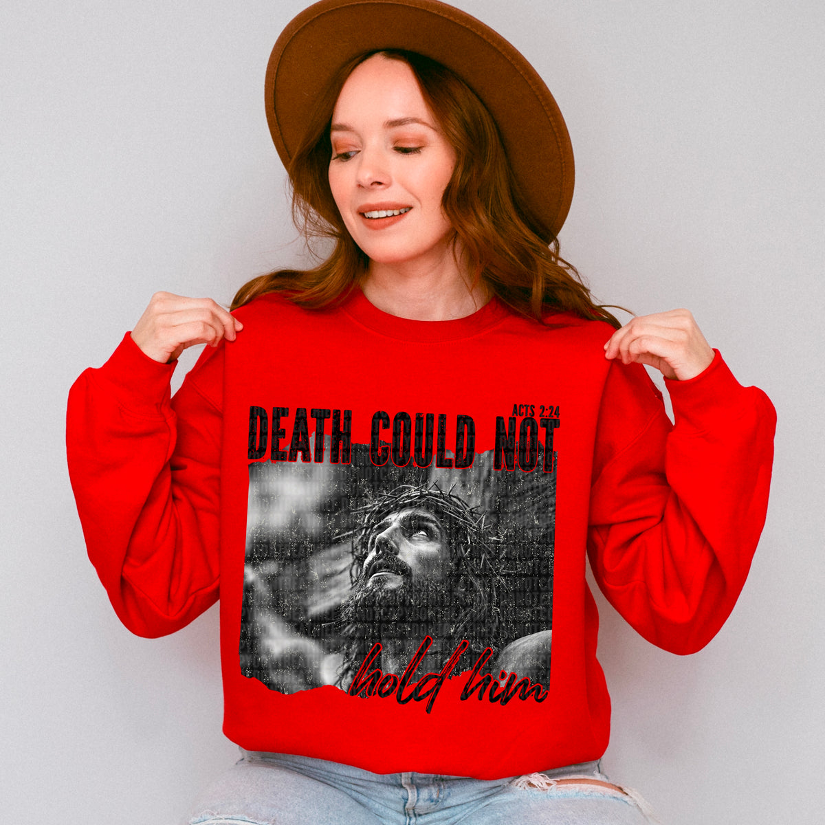 Death could not hold him 91681 DTF transfer