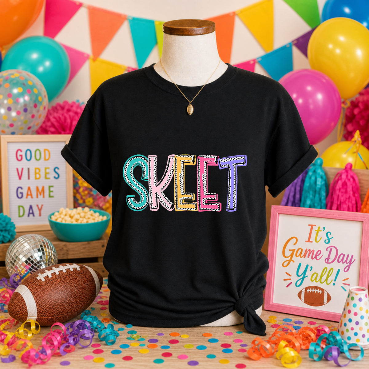 Skeet Dixie Dot (S&G) DTF transfer