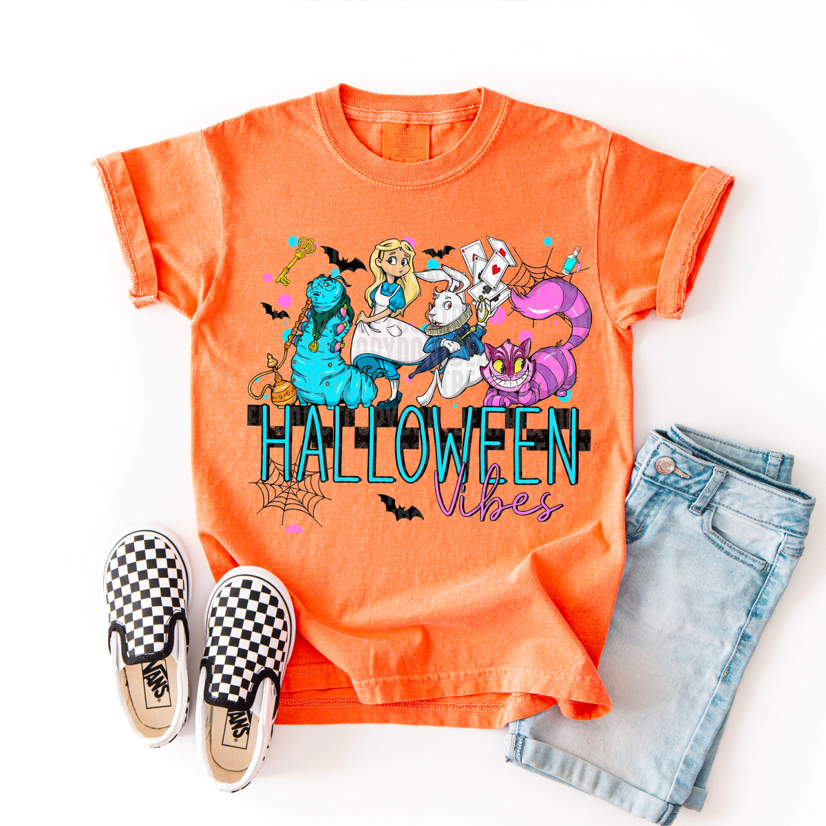 Halloween Vibes wonderland 113269 DTF transfer