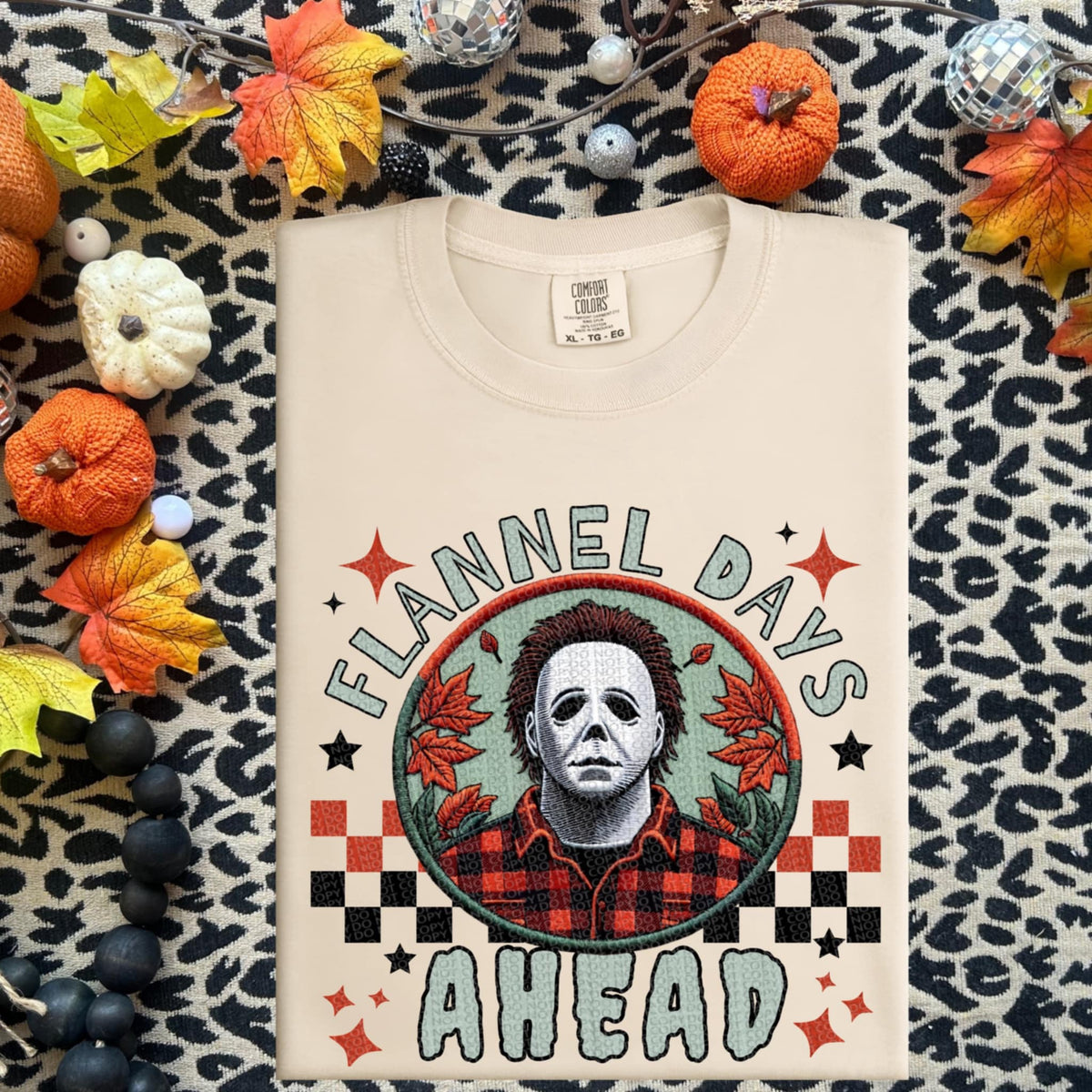 Flannel Days Ahead exclusive DTF transfer