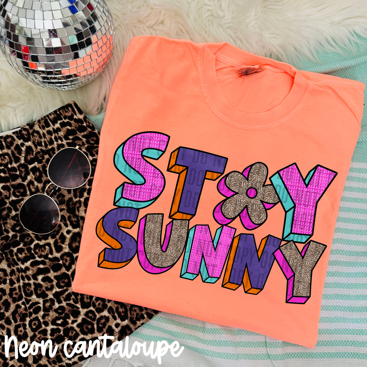 stay sunny purple blocks (caplinger) DTF