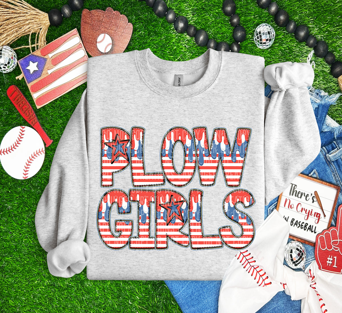 Plowgirls drip (Caplinger) DTF transfer