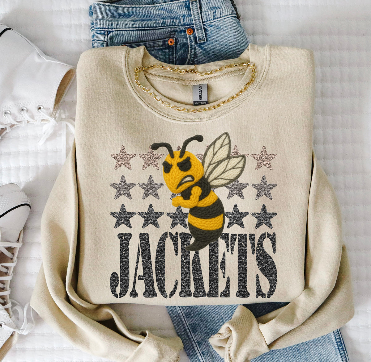 Jackets Yarn Mascot (S&G) DTF transfer