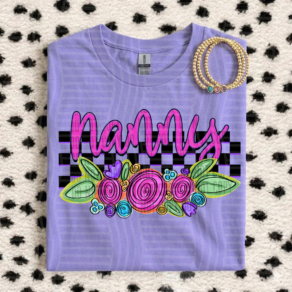 purple nanny (Caplinger) DTF Transfer