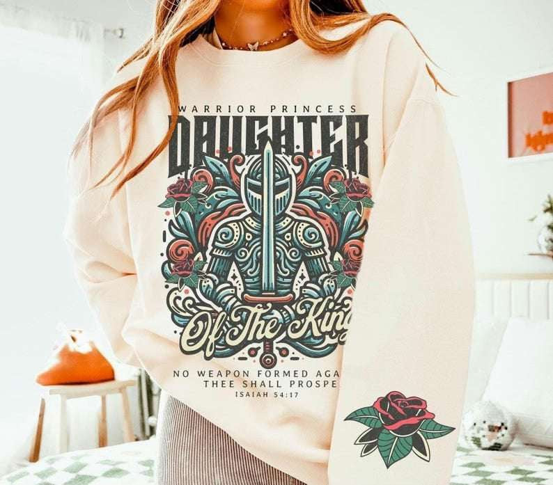 Daughter of the king knight 65196 DTF transfer