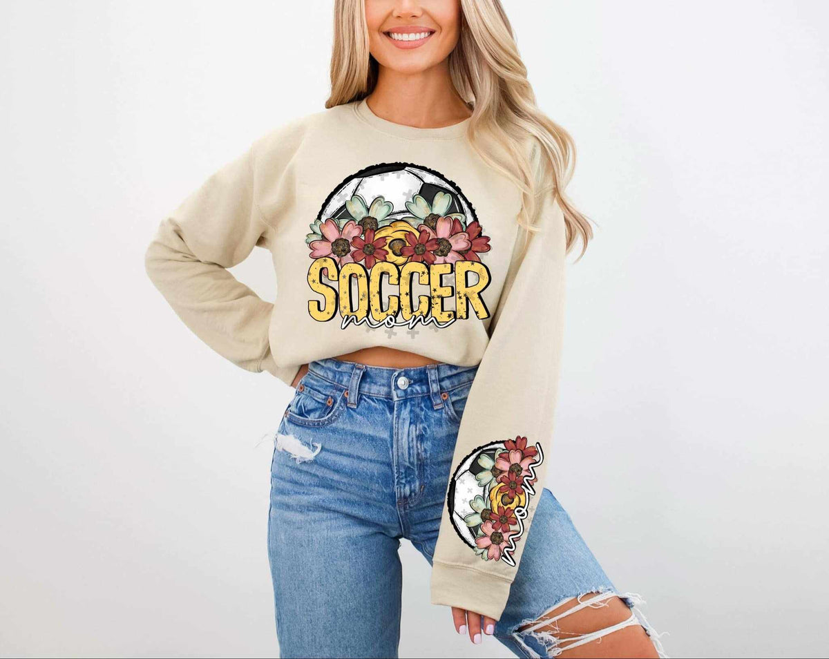 Soccer mom FRONT 80851 DTF transfer
