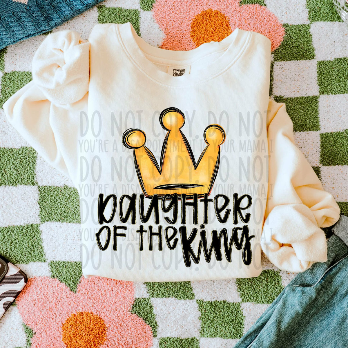 Daughter of the king (SWD) DTF transfer